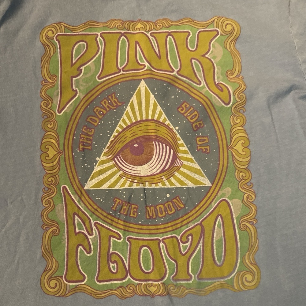 Pink Floyd Light Blue Graphic Tee - Picture 7 of 8